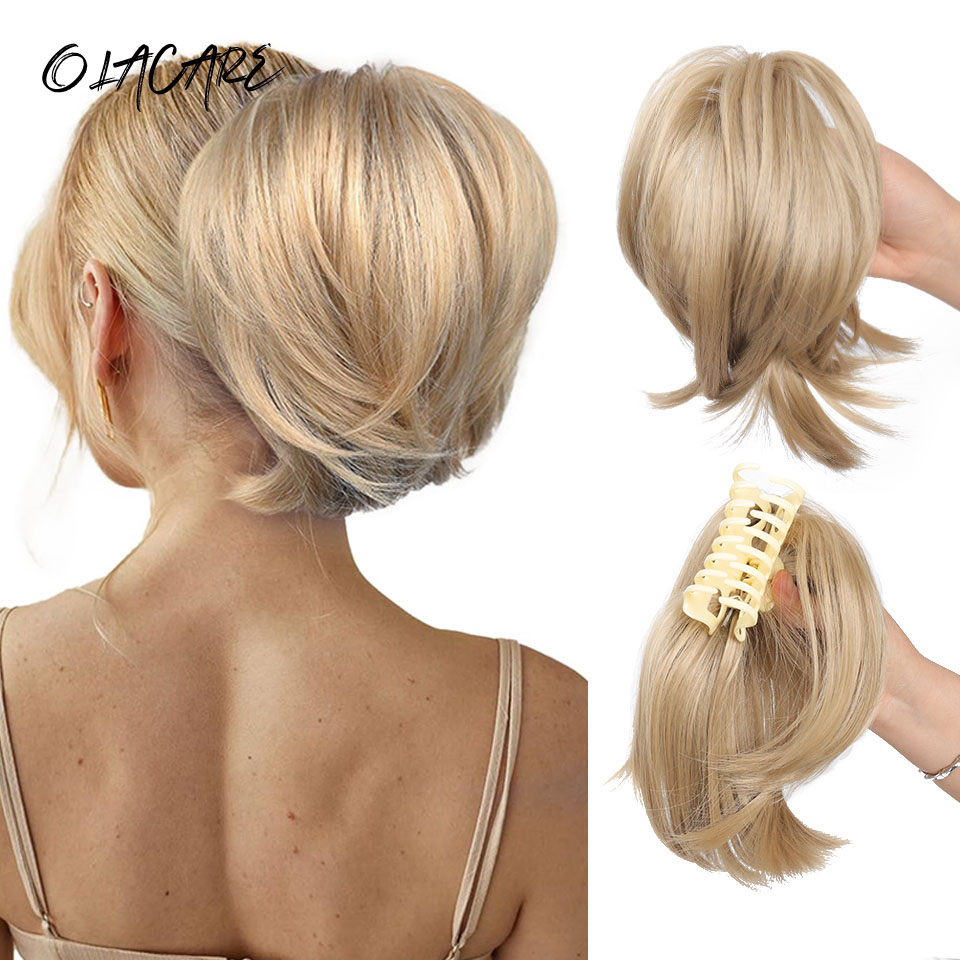 Claw Clip Messy Bun Hair Piece - Messy Bun Hair Piece Claw Clip
