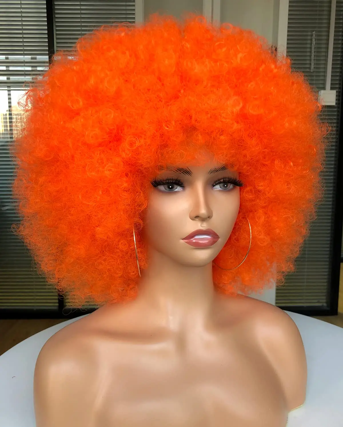 Afro Wig Kinky Curly Synthetic - Synthetic Braided Wigs For Black Women recension och pris
