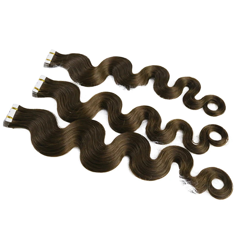 Tape in Human Hair Extensions  - Invisible Tape In Extensions Real Hair recension och pris
