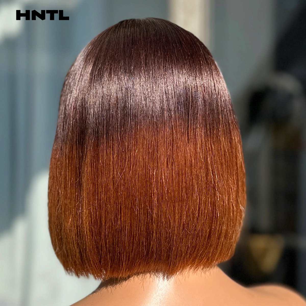 Wear and Go 2by6 Closure Bang  - Pre Parted 13X4 Lace Front Bob Wig recension och pris