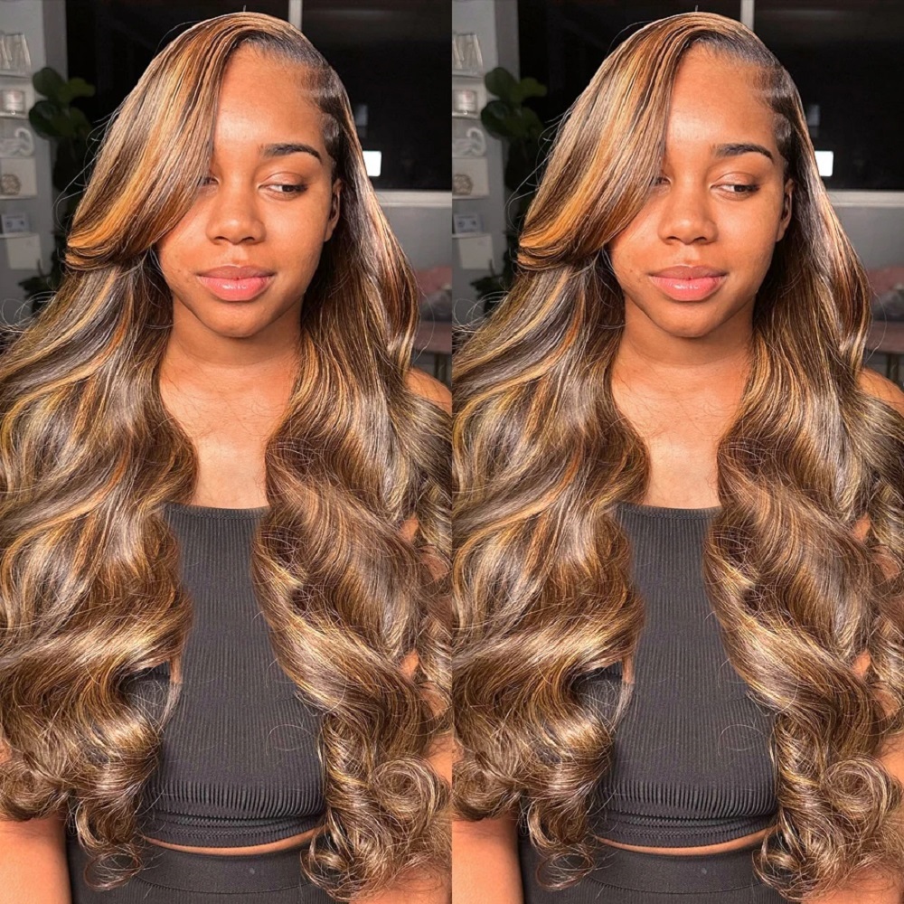 HD Highlight 46 Inch 13x4 Body - Lace Front Wigs recension och pris