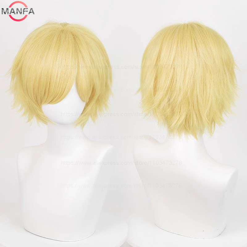 Anime 30cm Short Straight Cosp - Synthetic Braided Wigs For Black Women recension och pris