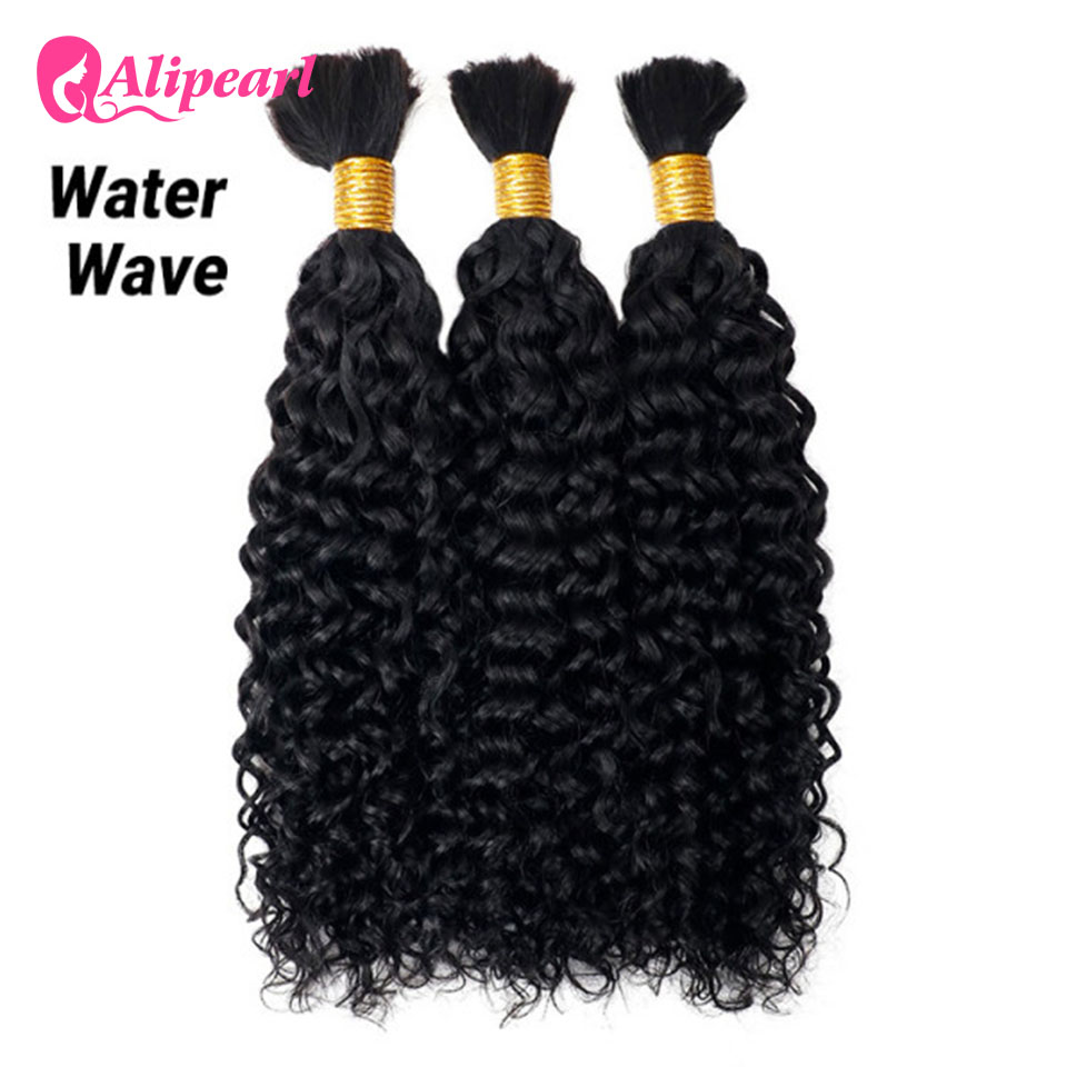 Alipearl Brazilian Human Hair  - Water Wave Bulk Human Hair For Braiding recension och pris