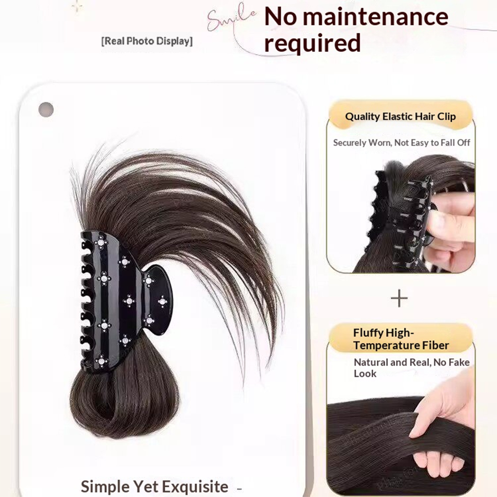 Fluffy Messy Bun Claw Clip Syn - Claw Clip Messy Bun Hair Piece recension och pris