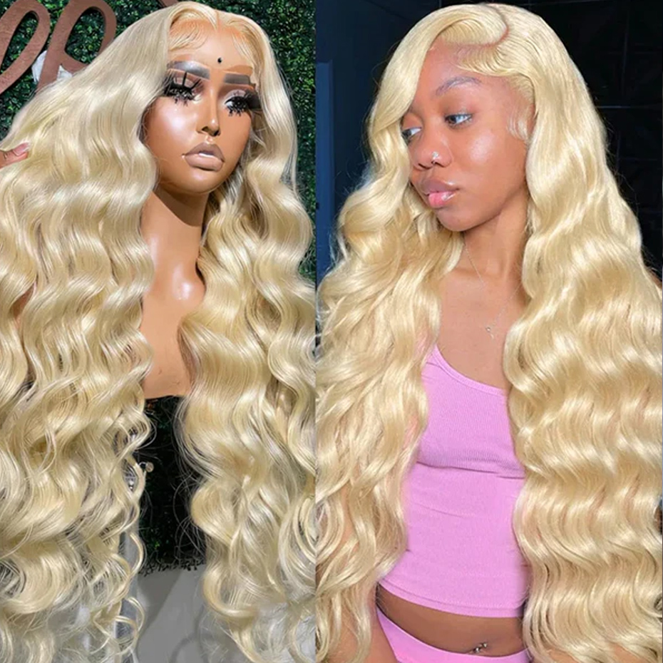 13x6 Hd Lace Frontal Wig 613 H - 613 Blonde Body Wave Lace Front Wig recension och pris