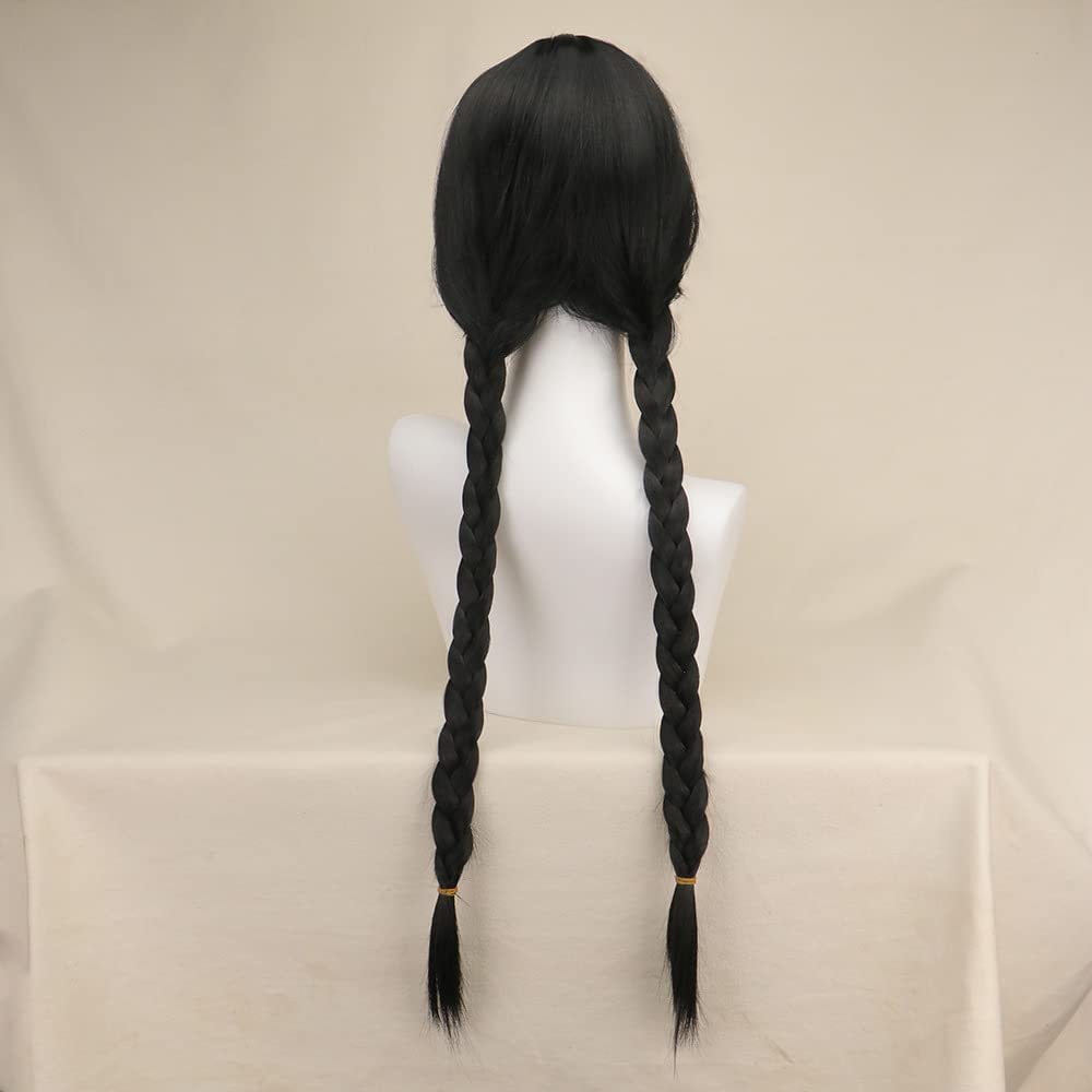 Long Gothic Cosplay Wigs Women - Synthetic Braided Wigs For Black Women recension och pris