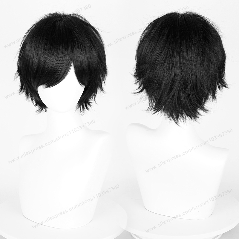 Anime 30cm Short Straight Cosp - Synthetic Braided Wigs For Black Women recension och pris