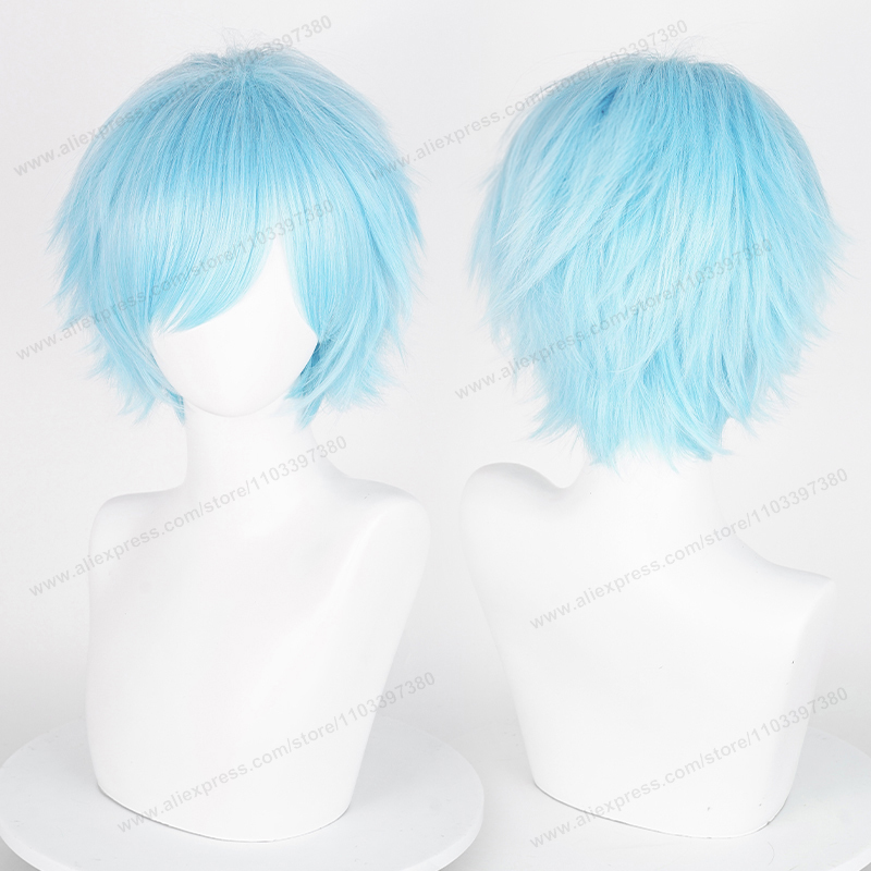 Anime 30cm Short Straight Cosp - Synthetic Braided Wigs For Black Women recension och pris