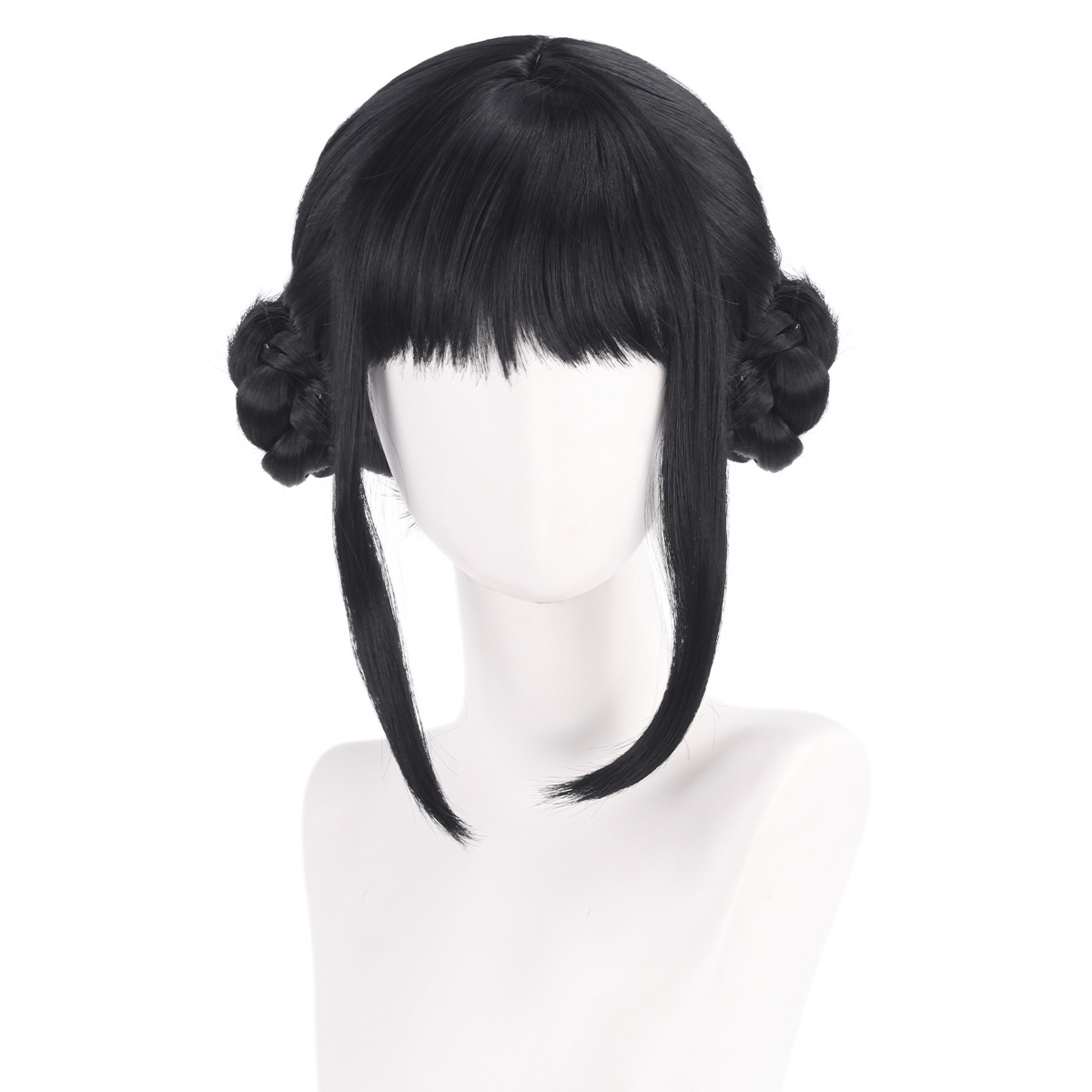 Zoey Cosplay Wig 33cm Black Ha - Synthetic Braided Wigs For Black Women recension och pris