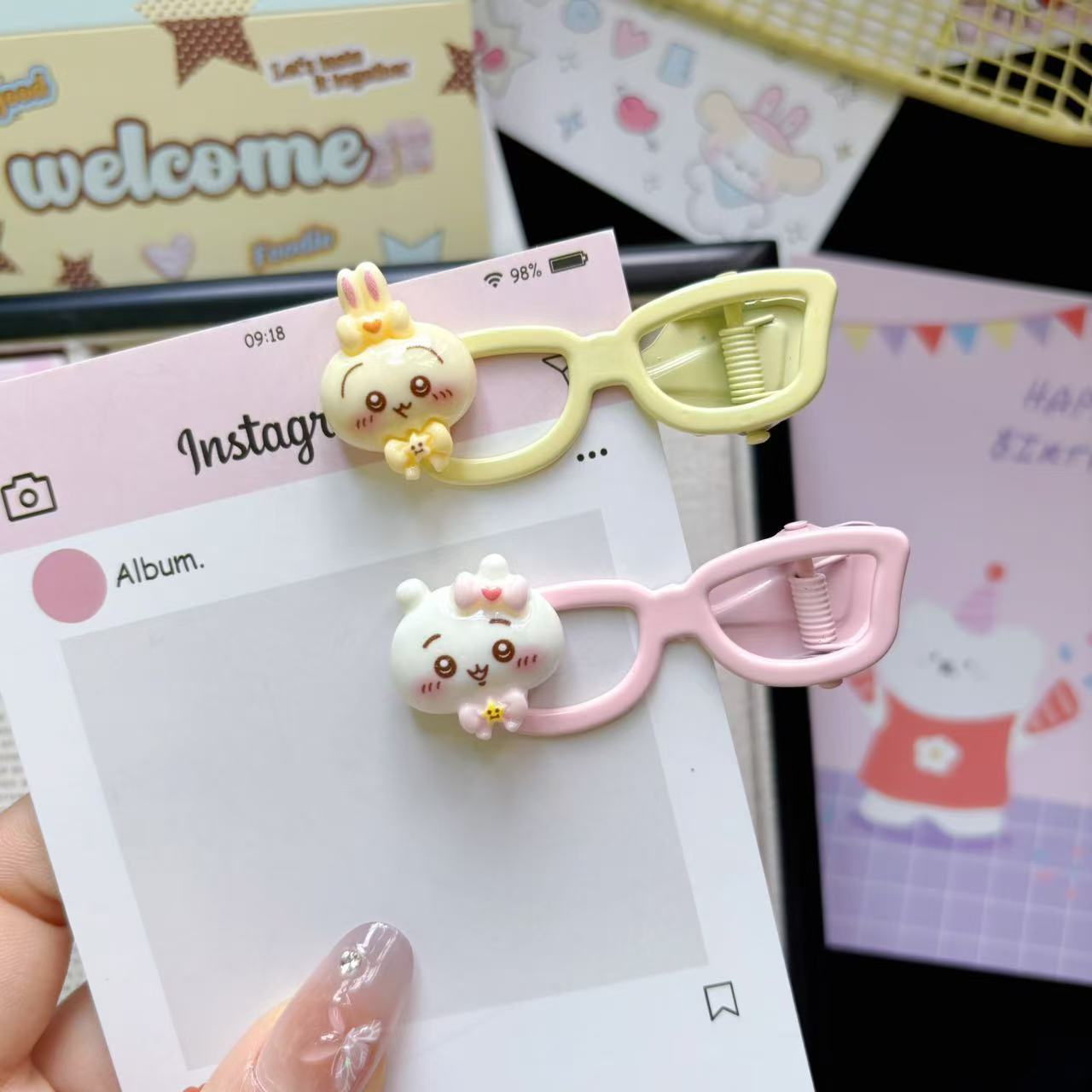 Ji Yi Ka Wa Cartoon Cute Littl - Hair Bundles recension och pris
