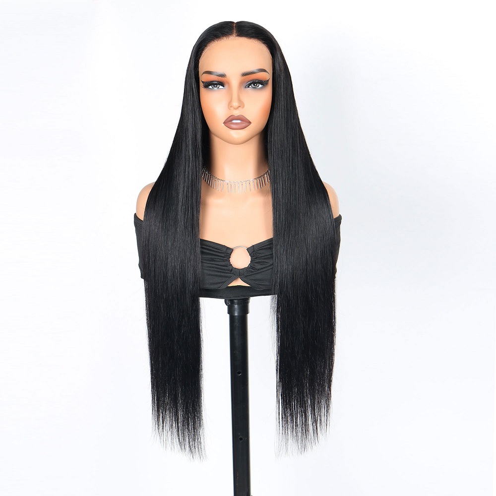 7x5 Straight Lace Wigs 32 inch - Glueless Wear And Go Human Hair Wig recension och pris