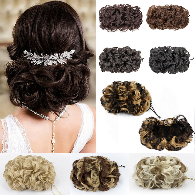Claw Clip Curly Hair Bun Exten - Claw Clip Messy Bun Hair Piece recension och pris