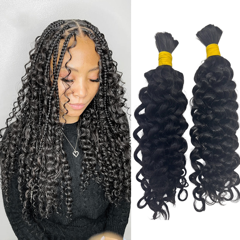 Water Wave Bulk Human Hair For - Water Wave Bulk Human Hair For Braiding recension och pris
