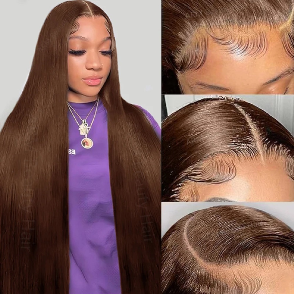 Chocolate 13x4 HD Lace Front W - Human Hair Wigs recension och pris
