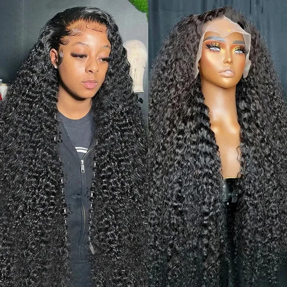 Deep Wave 13x4 Hd Lace Front H - Hd Lace Frontal Wig Human Hair Pre Plucked recension och pris