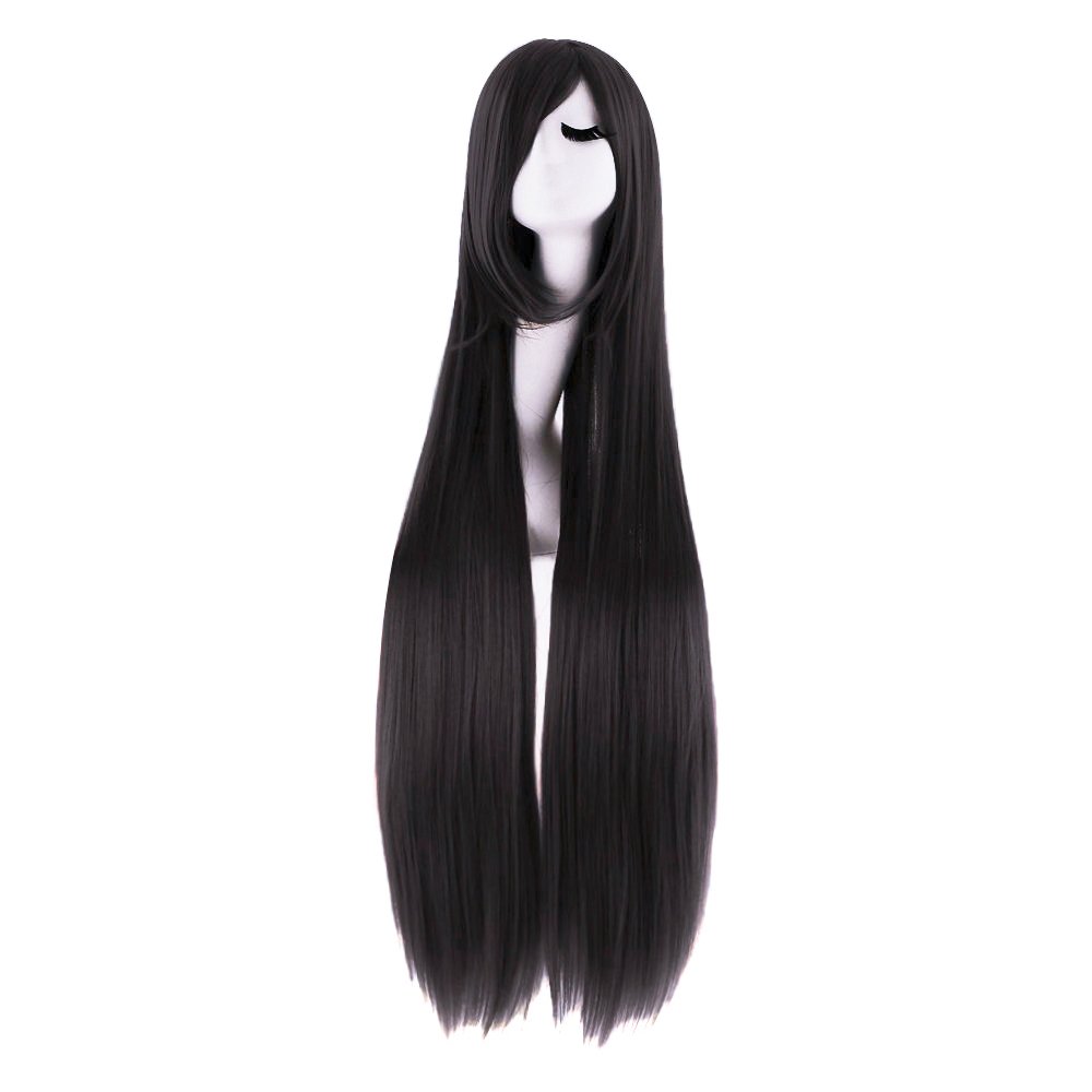 40 Inch 100 cm Long Straight C - Synthetic Braided Wigs For Black Women recension och pris