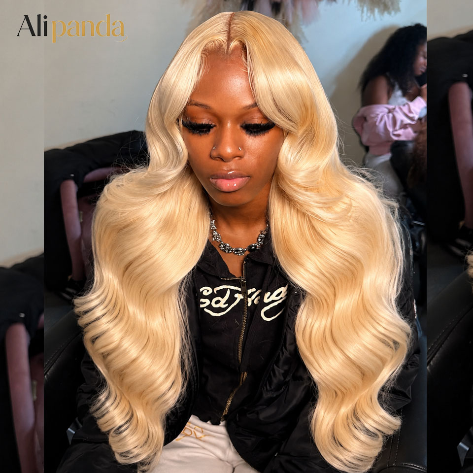613 HD Lace Frontal Wig 13x6 3 - 613 Blonde Body Wave Lace Front Wig recension och pris