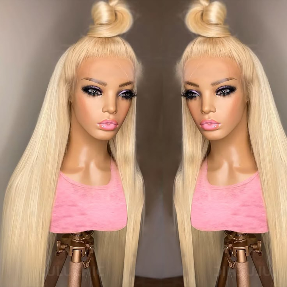 30 40 Inch 613 Honey Blonde Wi - 613 Blonde Body Wave Lace Front Wig recension och pris