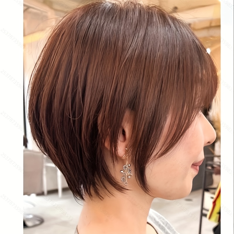 Synthetic Layered Short Bob Wi - Synthetic Braided Wigs For Black Women recension och pris