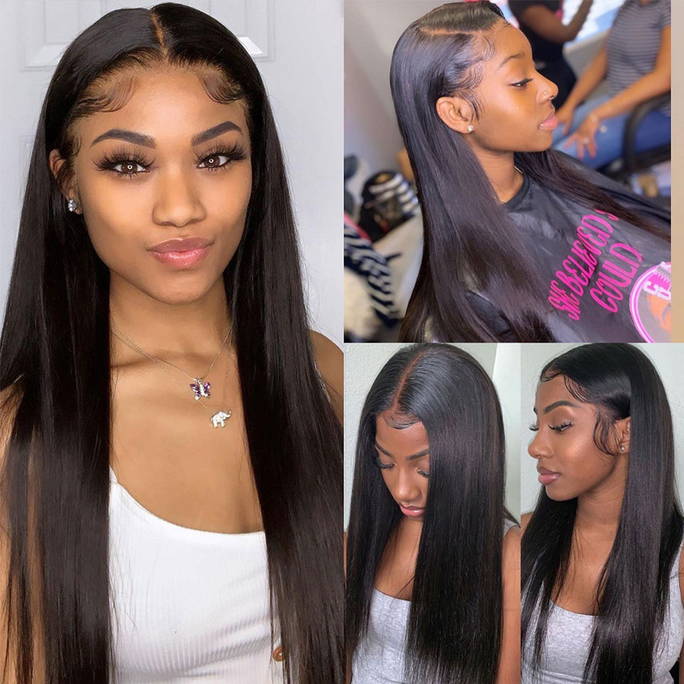 Clip in Hair Extensions Straig - Seamless Clip In Hair Extensions Human Hair recension och pris